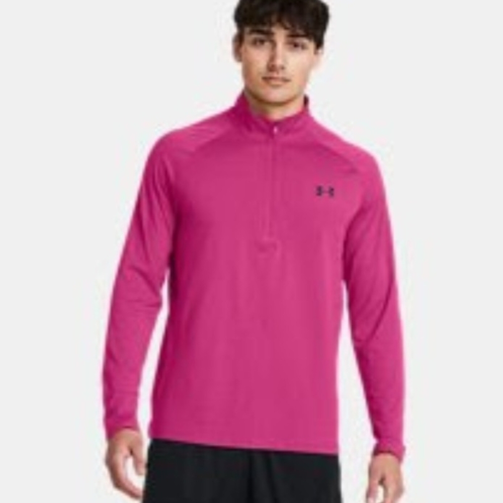 Under Armour Pink Long Sleeve Shirt